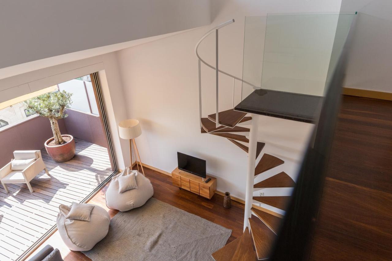 Sunny Loft In Downtown Porto With Private Parking Lägenhet Exteriör bild